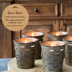 Olive Bucket Candle-Barn Door Fragrance